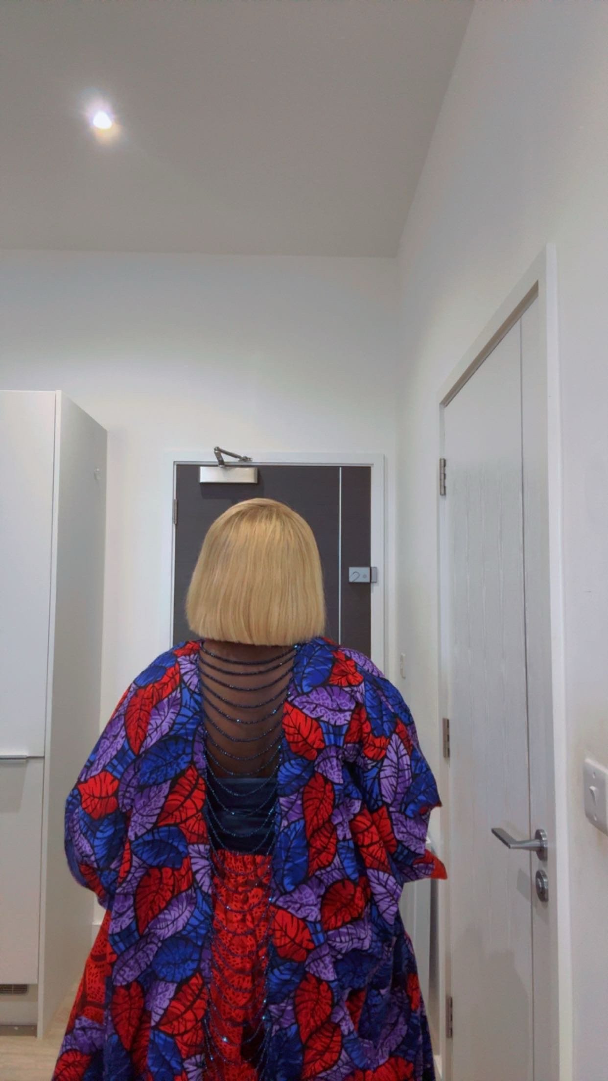 Two-Piece Ankara Kimono Set - Image 2