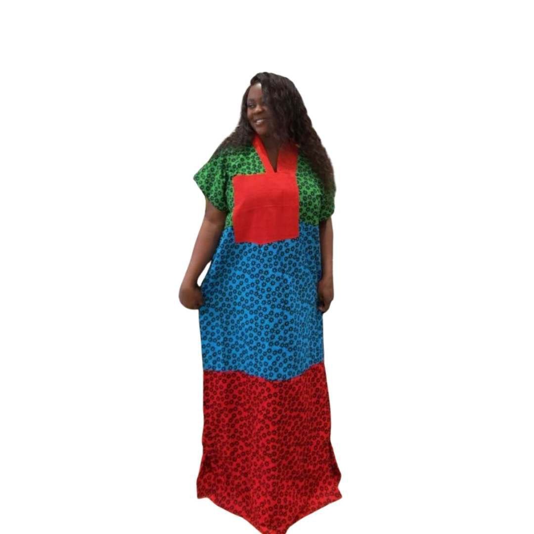 Long Ankara Dress