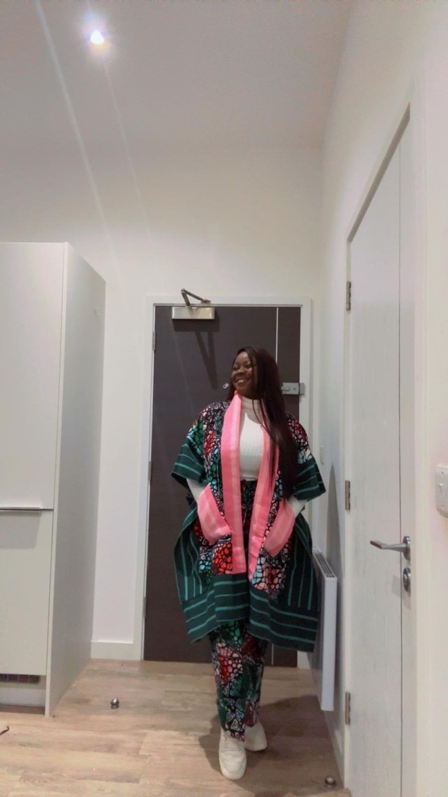 Afrocentric Kimono Set - Image 4