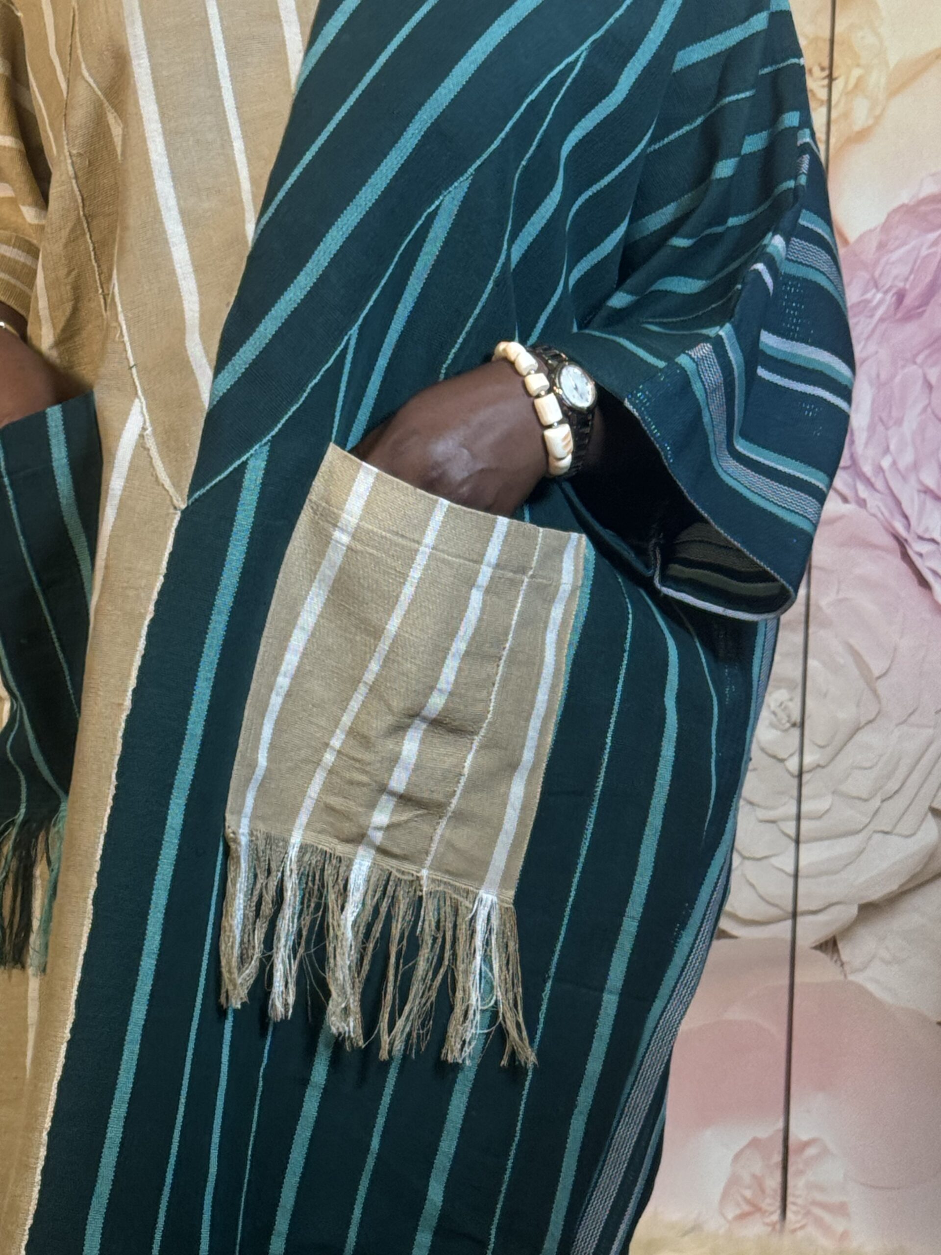 Two-Toned Aso-Oke Bubu Gown