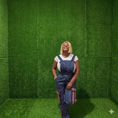 Adire & Aso-Oke Dungaree